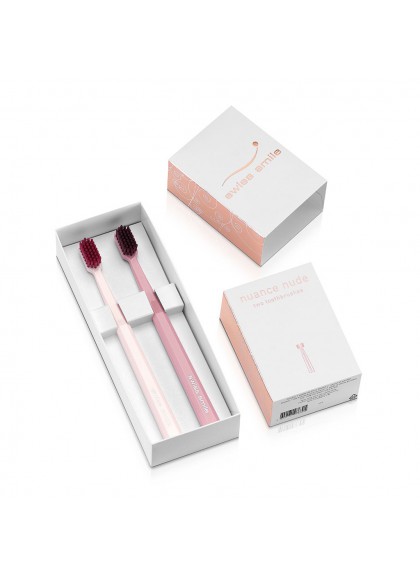 nuance nude two toothbrushes